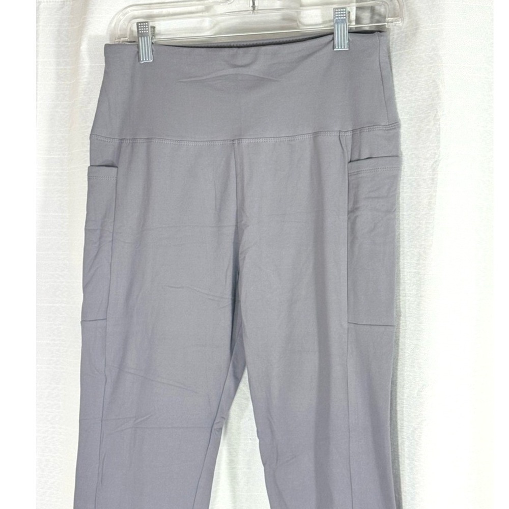 NEW‎ super soft 4 pair leggings light fleece line Black Gray Navy Red size L - Picture 3 of 6